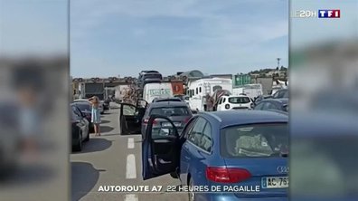 Autoroute A7 : 22h de pagaille à cause d'un accident de poids-lourd