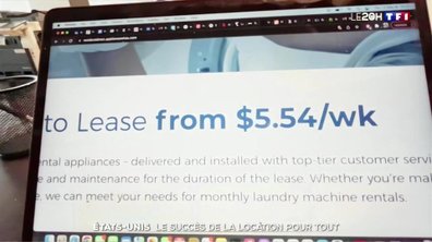 Meubles, vêtements, plantes... tout se loue aux États-Unis